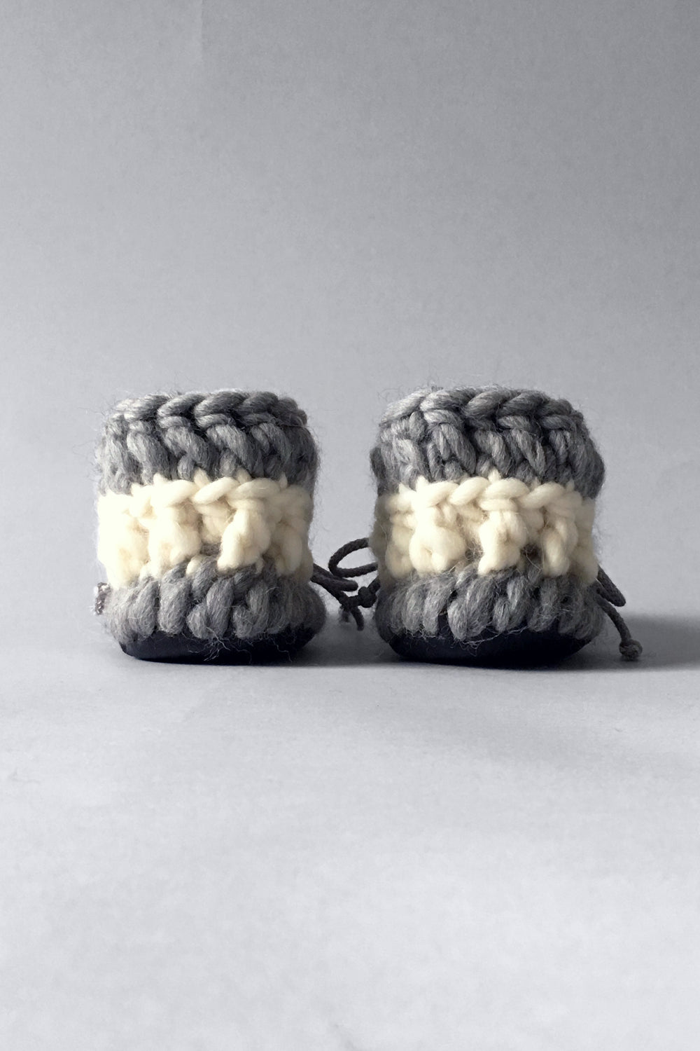 Merino wool kids slipper boots