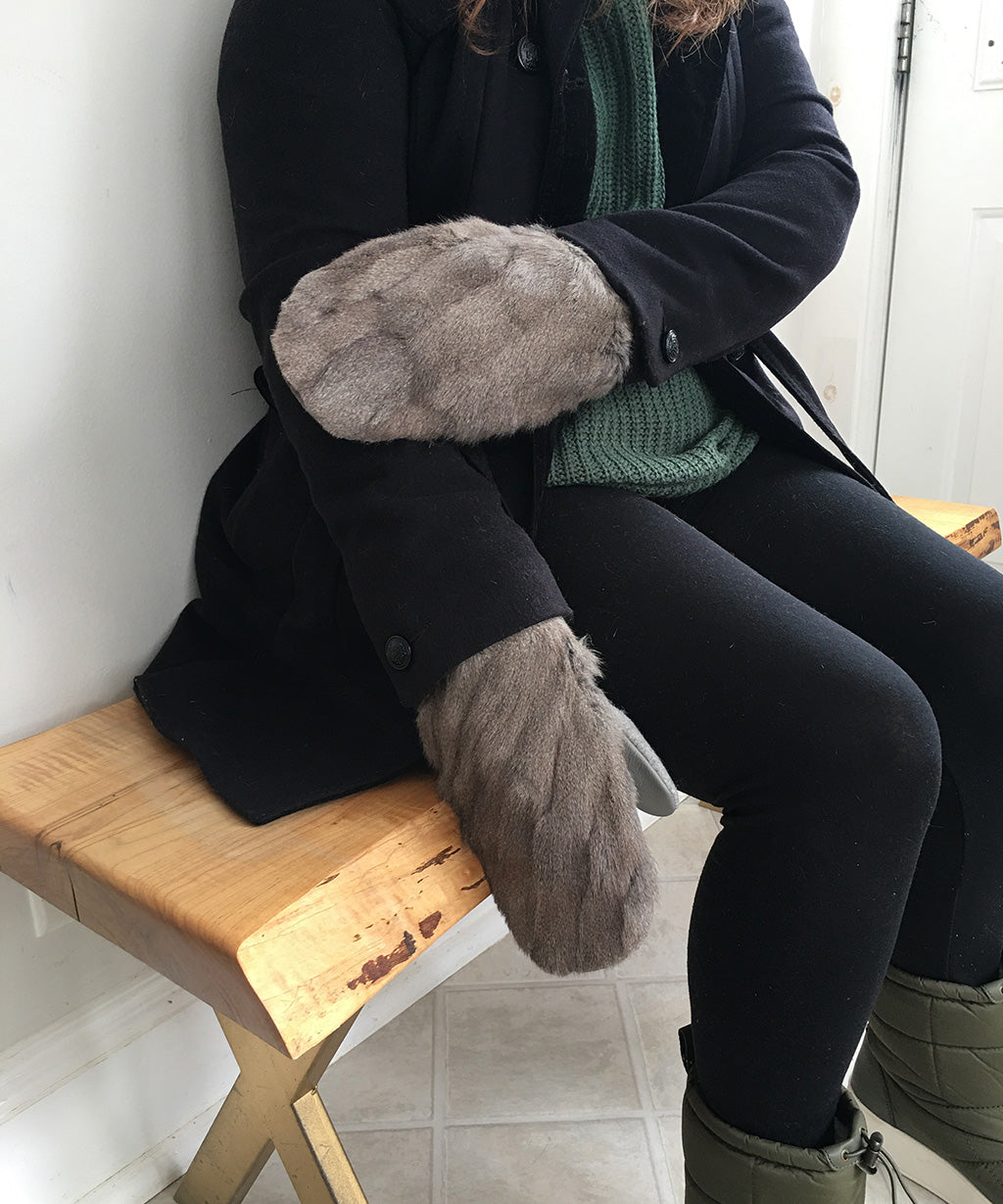 Fur lined sales mittens canada