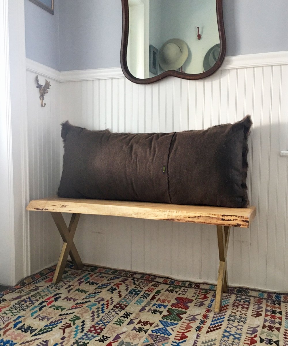 Reclaimed Raccoon Fur Body Pillow 20" x 48" - Muffle - Up!