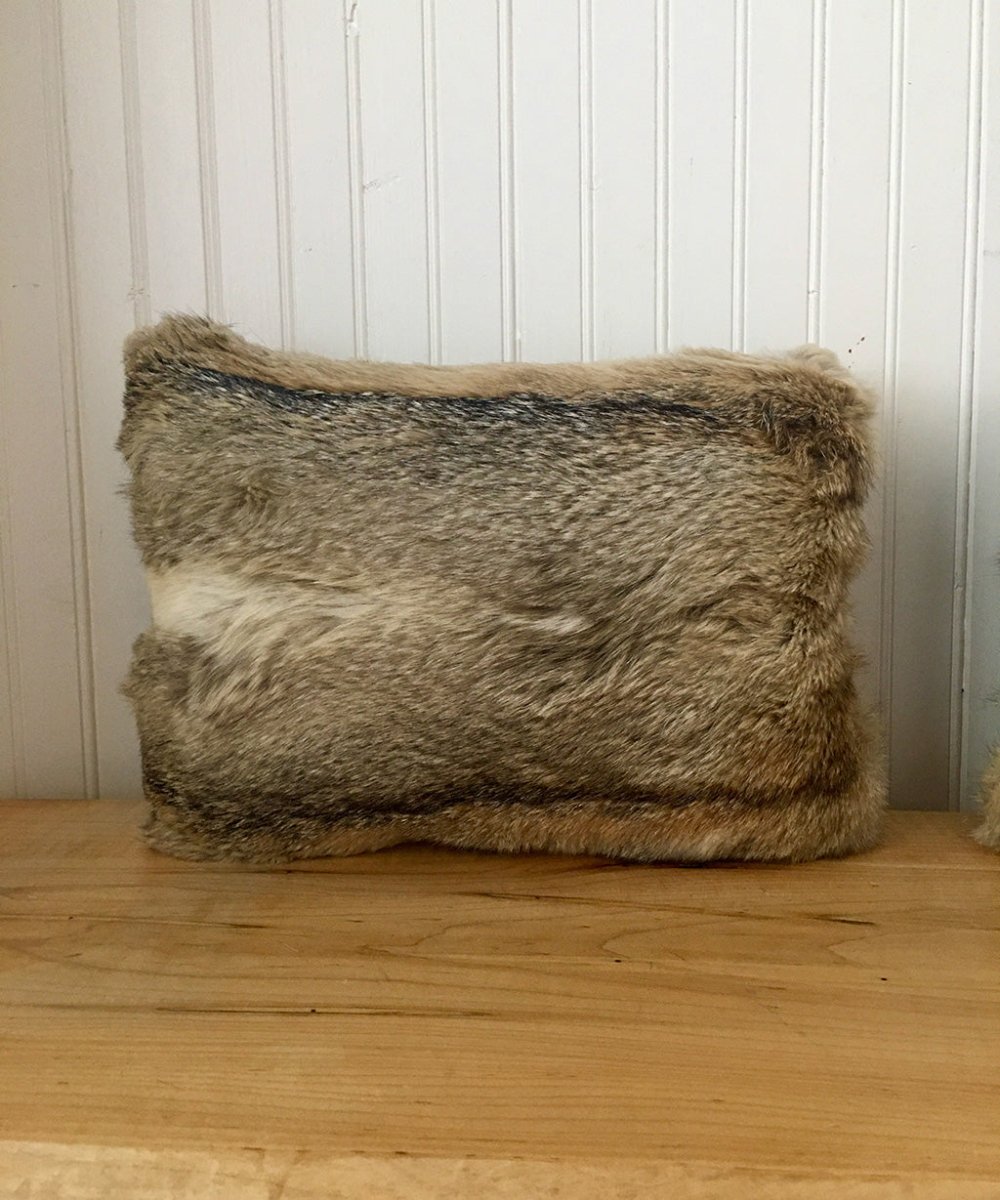 Reclaimed Wolf Fur Accent Pillows - Muffle - Up!