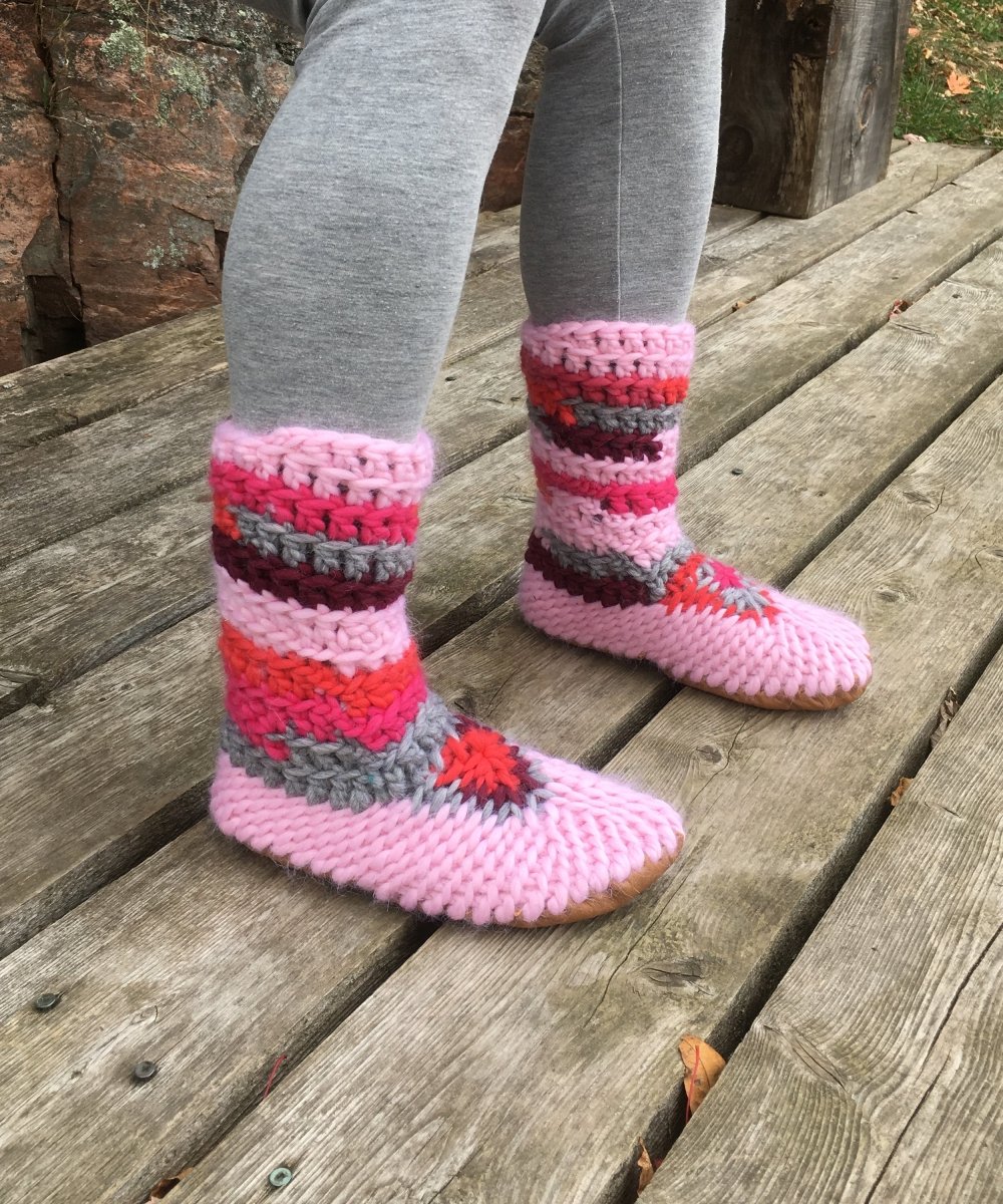SALE: Women's 5 - 5.5 Pink Muffle - Boot - Muffle - Up!