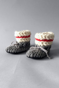 merino wool sock slipper boots for baby, kids merino wool slipper boots