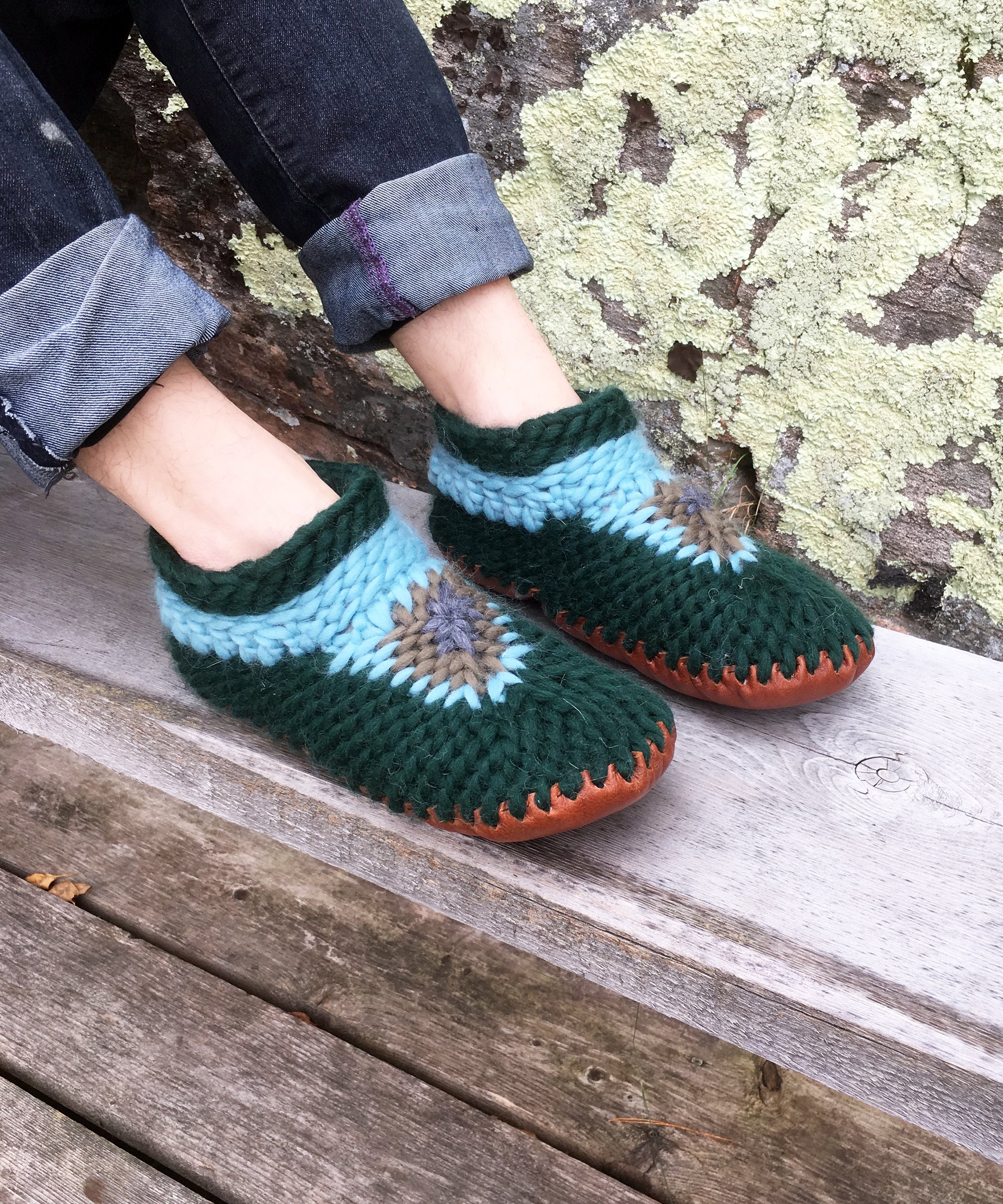 Merino Wool Slippers (Unisex.) - Irish Sweaters | Mens Irish Sweaters |  Ladies Irish Sweaters